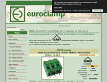 Tablet Screenshot of euroclamp.it